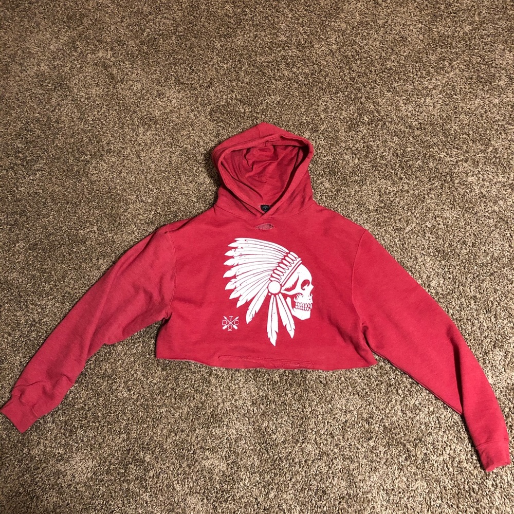 Cropped hoodie
